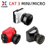 Original Foxeer 3 Mini Camera Low Latency Low Noise 1200TVL 0.00001Lux Night 2.1mm PAL/NTSC Plastic for RC Racing Drone